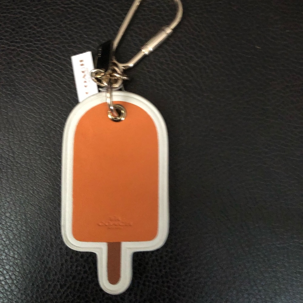 Coach retired popsicle purse charm, New with tags